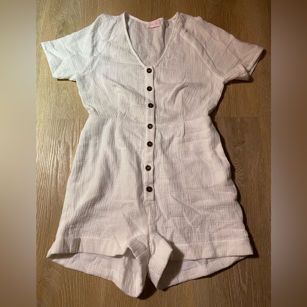 White Romper